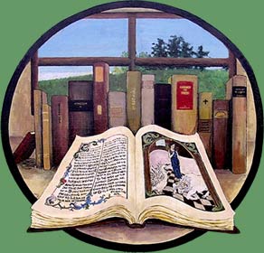 Painting of Books